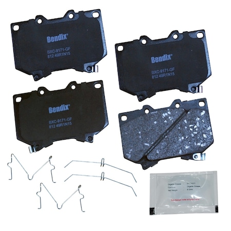 Bendix Disc Brake Pad Set, CFC812 CFC812