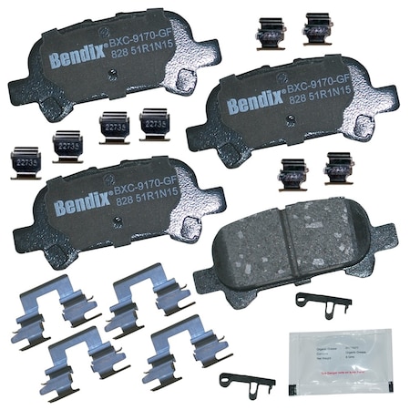Bendix Bendix Premium Copper Free Ceramic BPR, CFC828 CFC828