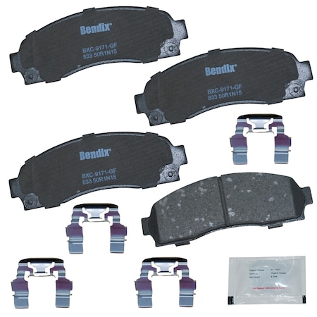 Bendix Disc Brake Pad Set, CFC833 CFC833