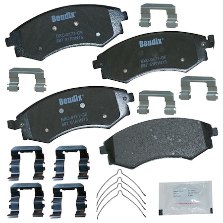 Bendix Disc Brake Pad Set, CFC887 CFC887