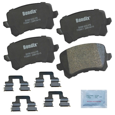 Bendix Disc Brake Pad Set, CFM1108K1 CFM1108K1