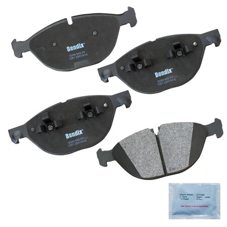 Bendix Disc Brake Pad Set, CFM1381 CFM1381