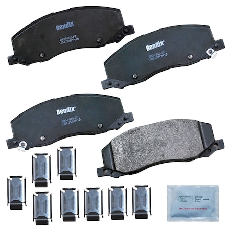 Bendix Disc Brake Pad Set 2011 Saab 9-5 2.0L, CFM1558 CFM1558