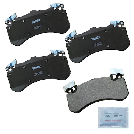 Bendix Bendix Prm Copper Free Semi-Metallic BPR Disc Brake Pad-Front, CFM1575 CFM1575