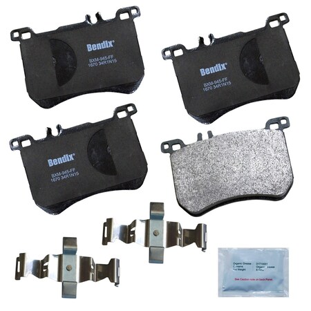 Bendix Disc Brake Pad Set, CFM1670 CFM1670