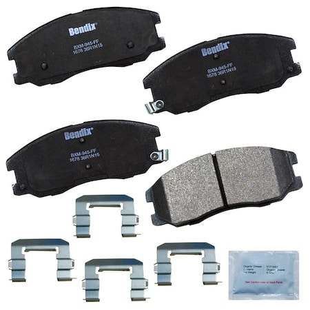 Bendix Disc Brake Pad Set, CFM1678 CFM1678