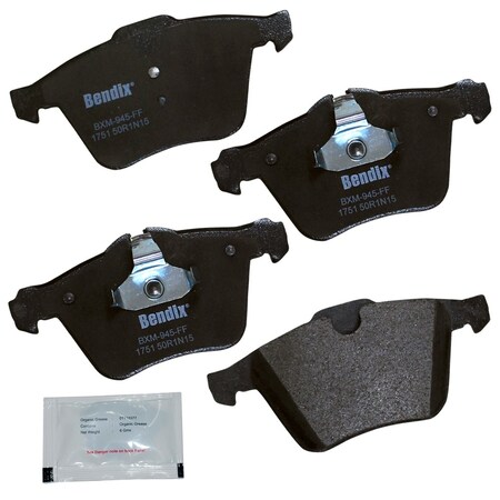 Bendix Disc Brake Pad Set 2014-2017 Jaguar F-Type, CFM1751 CFM1751