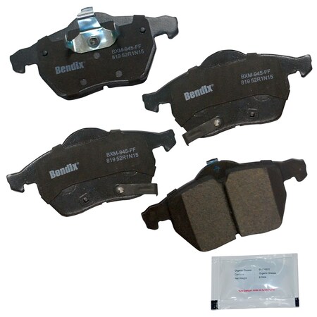 Bendix Disc Brake Pad Set, CFM819 CFM819