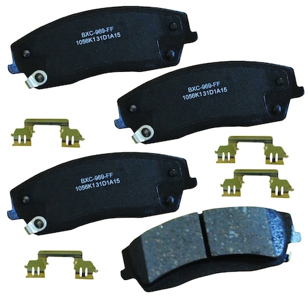 Stop By Bendix Disc Brake Pad Set, SBC1056K1 SBC1056K1