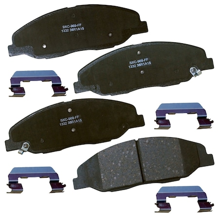 Stop By Bendix Disc Brake Pad Set, SBC1332, Front SBC1332