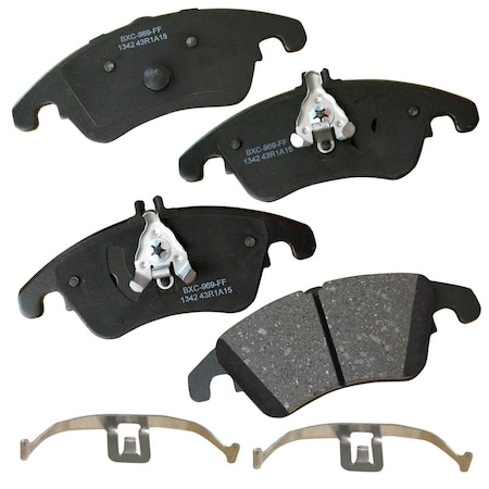 Stop By Bendix Disc Brake Pad Set, SBC1342, Front SBC1342