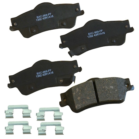 Stop By Bendix Disc Brake Pad Set, SBC1352, Rear SBC1352