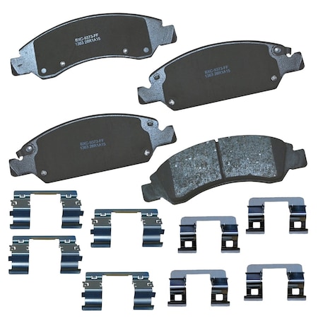 Stop By Bendix STOP Ceramic Disc Brake Pad - Front, SBC1363 SBC1363