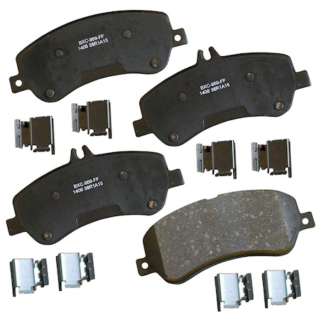Stop By Bendix Disc Brake Pad Set, SBC1406, Front SBC1406