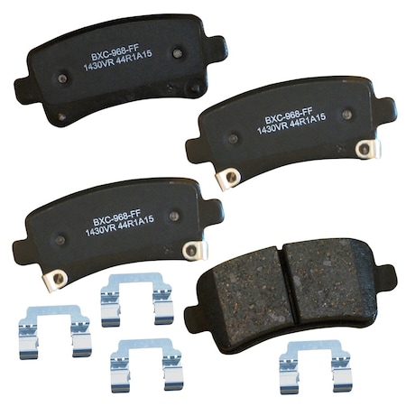 Stop By Bendix STOP Ceramic Disc Brake Pad - Rear, SBC1430VR SBC1430VR