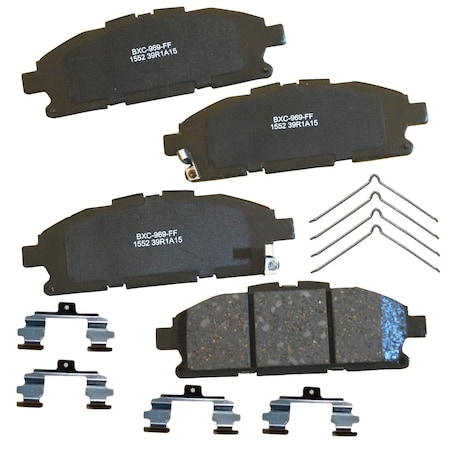 Stop By Bendix Disc Brake Pad Set 2011-2017 Nissan Quest, SBC1552 SBC1552