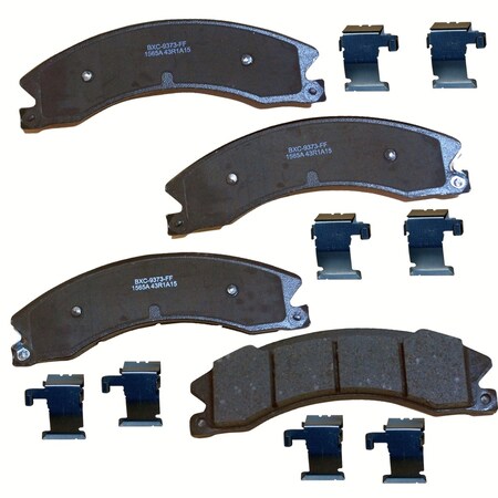 Stop By Bendix STOP Ceramic Disc Brake Pad - Front, SBC1565A SBC1565A