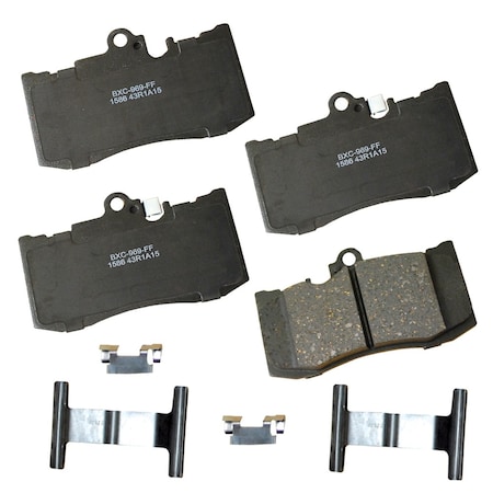Stop By Bendix Disc Brake Pad Set, SBC1586 SBC1586