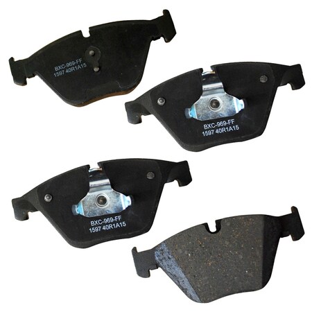 Stop By Bendix Disc Brake Pad Set, SBC1597, Front SBC1597