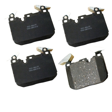 Stop By Bendix Disc Brake Pad Set, SBC1609, Front SBC1609
