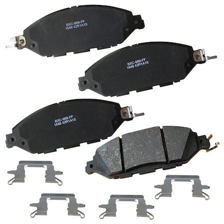 Stop By Bendix Disc Brake Pad Set, SBC1649, Front SBC1649