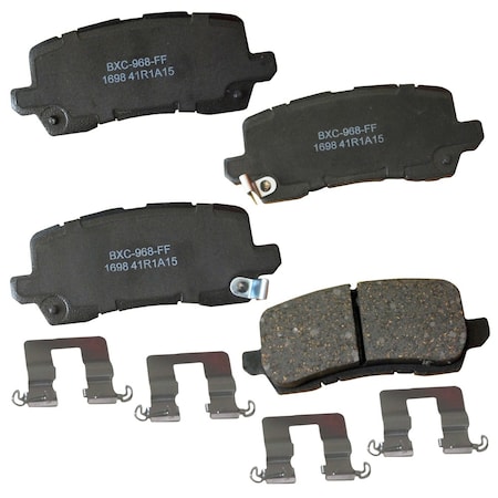 Stop By Bendix Disc Brake Pad Set, SBC1698, Rear SBC1698