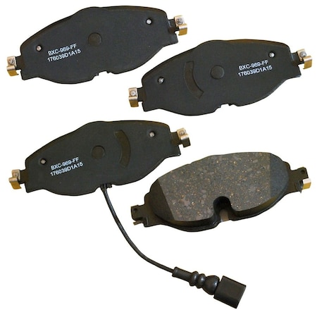 Stop By Bendix Disc Brake Pad Set, SBC1760 SBC1760