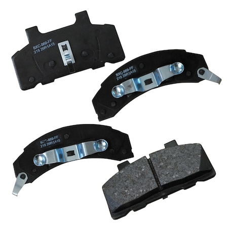 Stop By Bendix STOP Ceramic Disc Brake Pad - Front, SBC215 SBC215