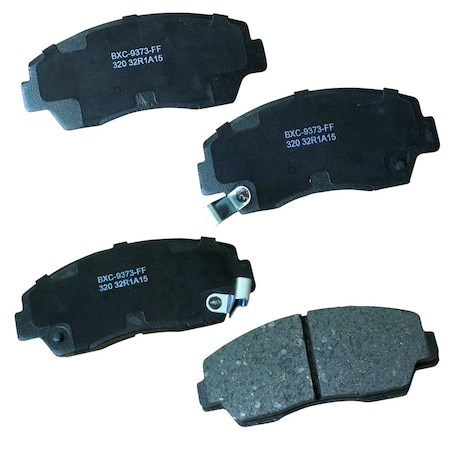 Stop By Bendix STOP Ceramic Disc Brake Pad - Front, SBC320 SBC320