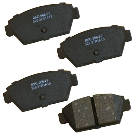 Stop By Bendix Disc Brake Pad Set, SBC329, Rear SBC329