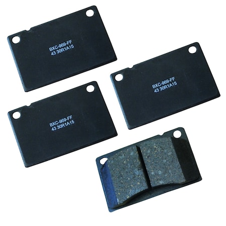 Stop By Bendix Disc Brake Pad Set, SBC43 SBC43