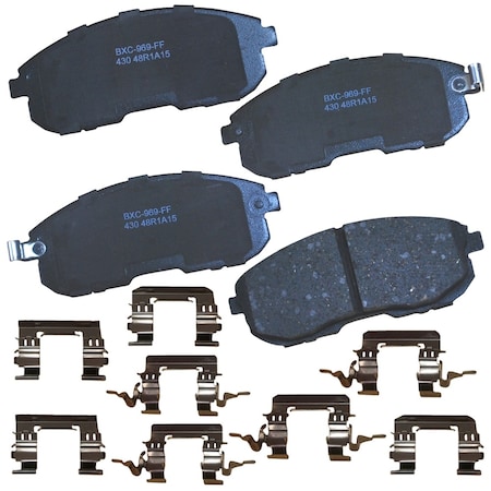 STOP BY BENDIX STOP Ceramic Disc Brake Pad - Front, SBC430 SBC430