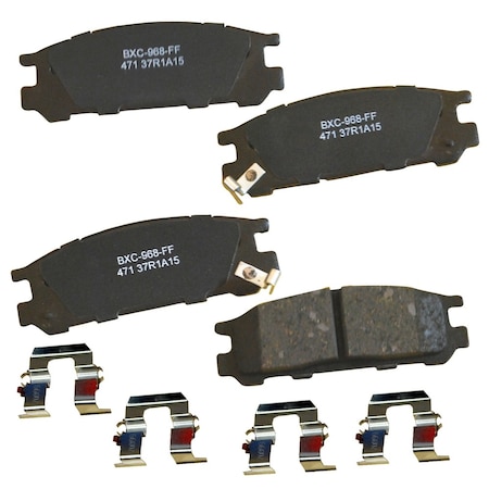 Stop By Bendix Disc Brake Pad Set, SBC471 SBC471