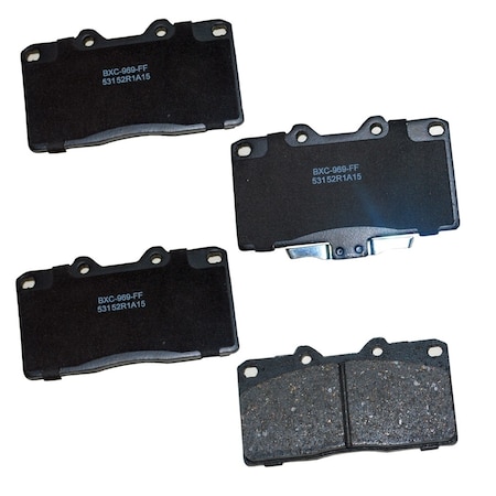 Stop By Bendix Disc Brake Pad Set, SBC531 SBC531