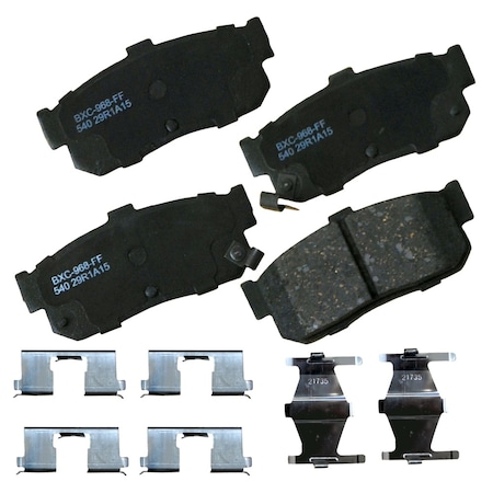Stop By Bendix Disc Brake Pad Set, SBC540 SBC540