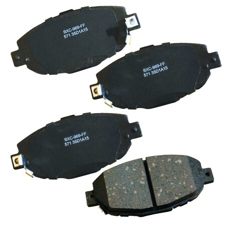 Stop By Bendix Disc Brake Pad Set, SBC571 SBC571