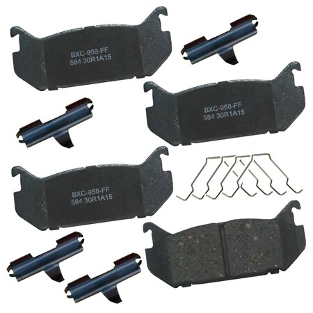 Stop By Bendix Disc Brake Pad Set, SBC584 SBC584