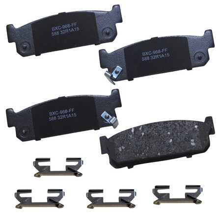 Stop By Bendix Disc Brake Pad Set, SBC588 SBC588
