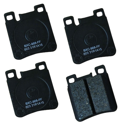 Stop By Bendix STOP Ceramic Disc Brake Pad - Rear, SBC603 SBC603