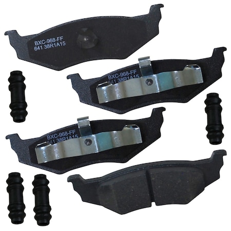 Stop By Bendix STOP Ceramic Disc Brake Pad - Rear, SBC641 SBC641