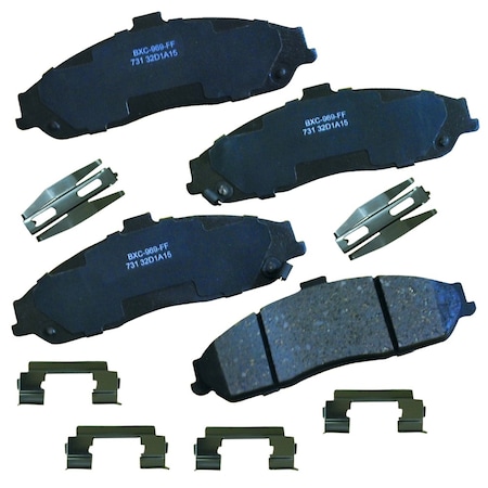 Stop By Bendix Disc Brake Pad Set, SBC731, Front SBC731