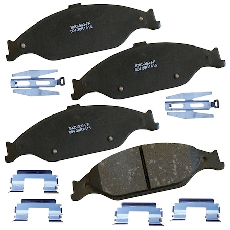 Stop By Bendix Disc Brake Pad Set 2004 Ford Mustang, SBC804 SBC804
