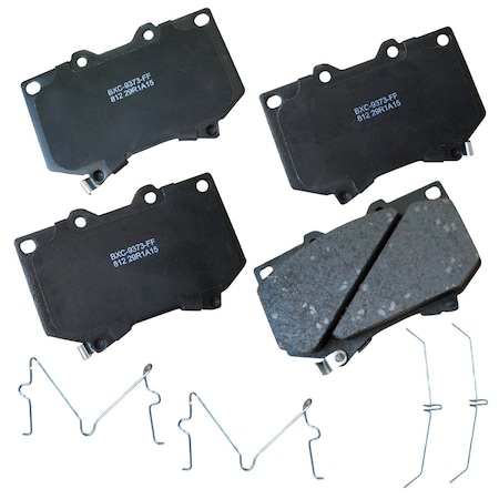 Stop By Bendix Disc Brake Pad Set, SBC812, Front SBC812