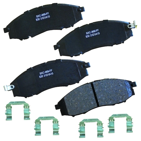 Stop By Bendix STOP Ceramic Disc Brake Pad - Front, SBC830 SBC830