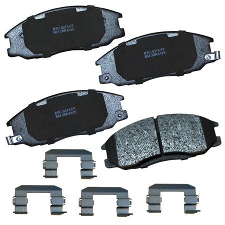 Stop By Bendix STOP Ceramic Disc Brake Pad - Front, SBC864 SBC864