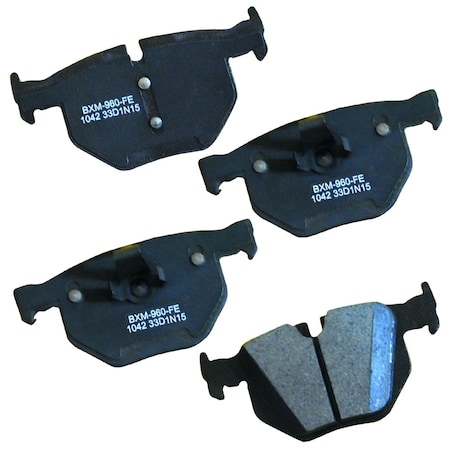 Stop By Bendix Disc Brake Pad Set, SBM1042, Rear SBM1042