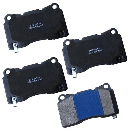 Stop By Bendix Disc Brake Pad Set, SBM1050A, Front SBM1050A
