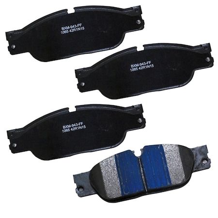 Stop By Bendix Disc Brake Pad Set, SBM1065, Front SBM1065
