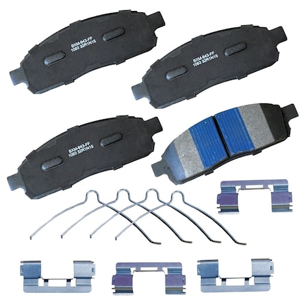 Stop By Bendix Stop Semi-Metallic Disc Brake Pad - Front, SBM1083 SBM1083