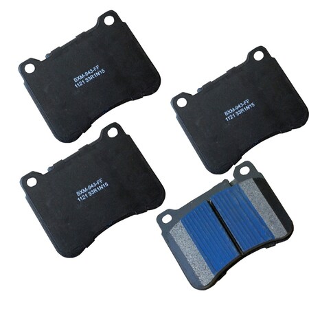 Stop By Bendix Disc Brake Pad Set, SBM1121, Front SBM1121